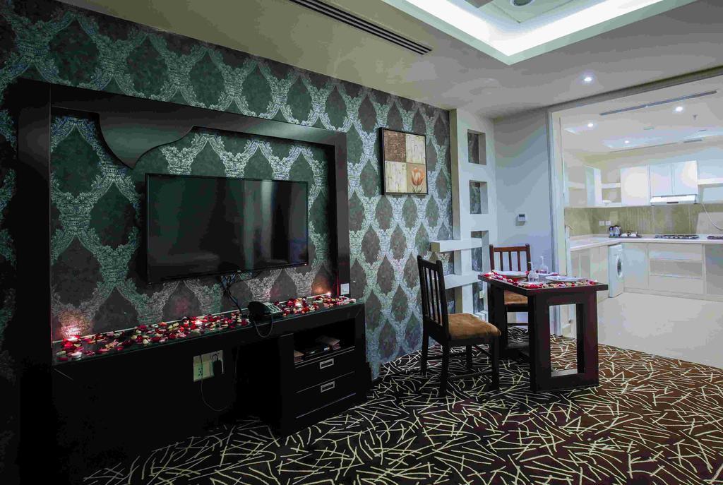 Rest Night Serviced Apartments- Alhamra Riyad Dış mekan fotoğraf A suite at the hotel
