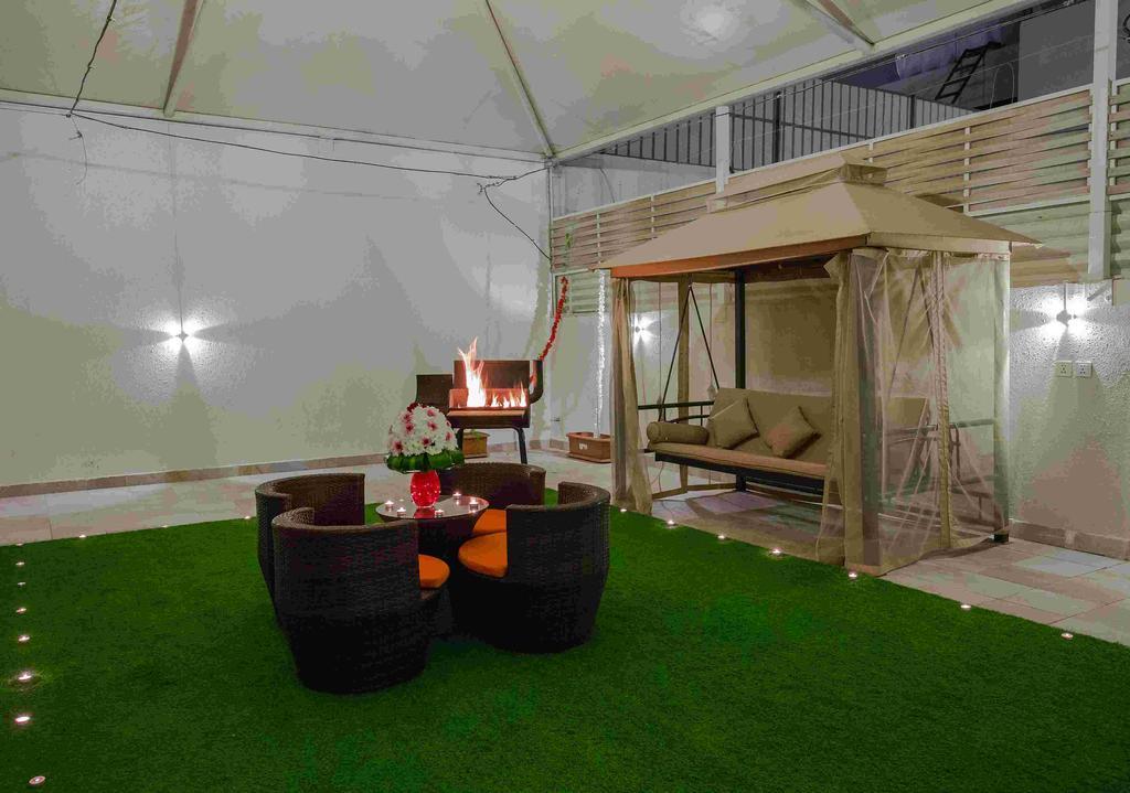 Rest Night Serviced Apartments- Alhamra Riyad Dış mekan fotoğraf The interior of the tent